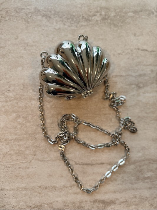 Mini Gümüş Çanta