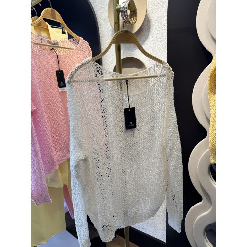 Beyaz Standart Beden Bluz