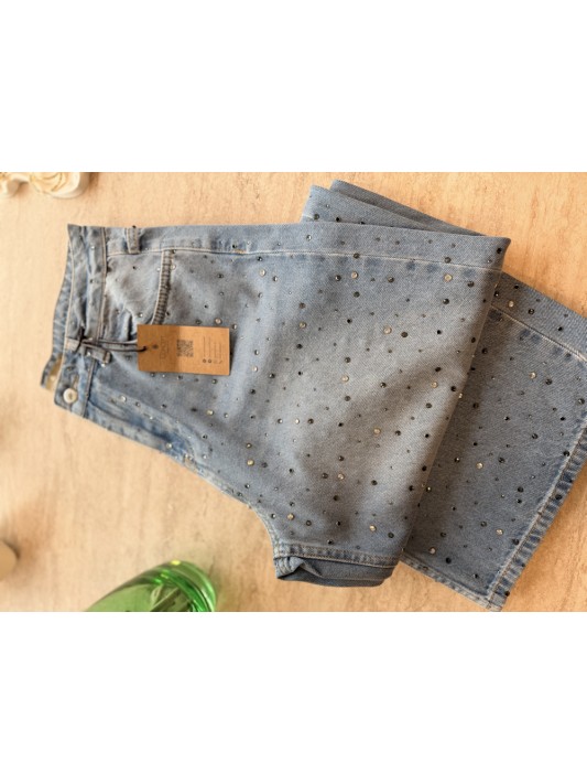 Taşlı jean