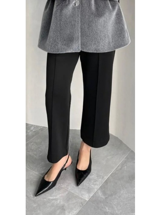 Scuba Kumaş Bilekte Pantolon