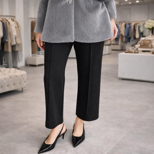 Scuba Kumaş Bilekte Pantolon