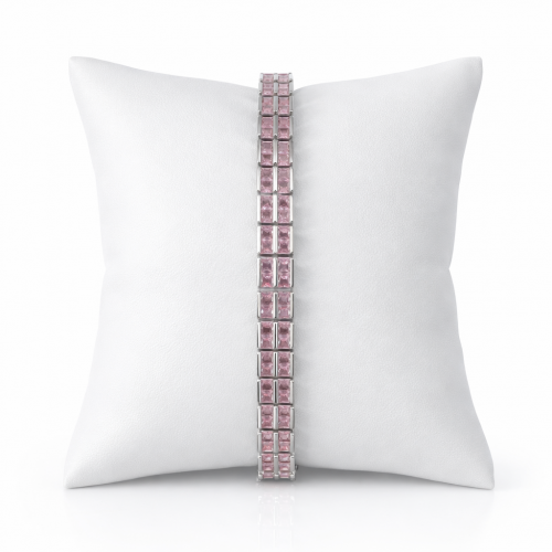 14K Vip Bileklik Zirkon Taşlı