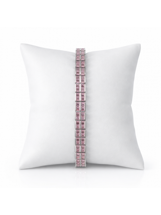 14K Vip Bileklik Zirkon Taşlı