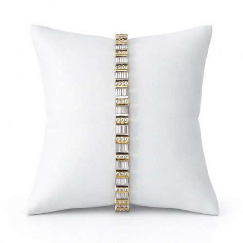 14K Vip Bileklik Zirkon Taşlı