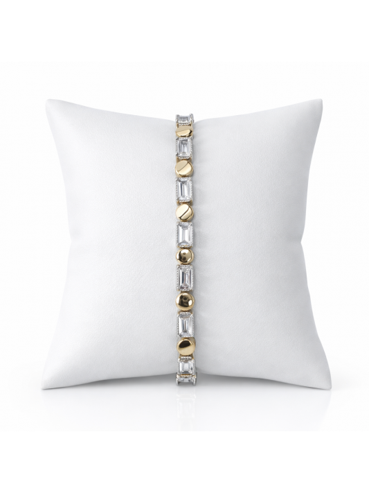 14K Vip Bileklik Zirkon Taşlı