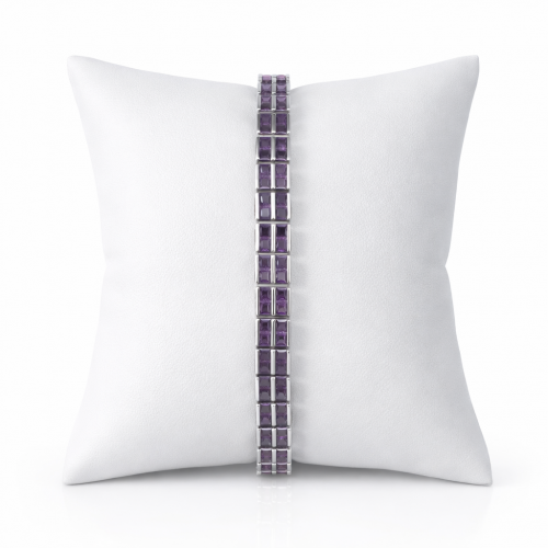 14K Vip Bileklik Zirkon Taşlı